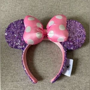 Pink/Purple Minnie Ears